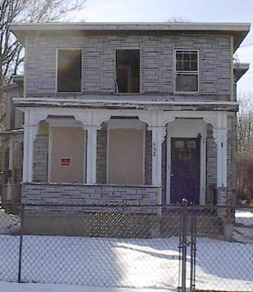 482 Dixwell Ave before NHS of New Haven rehab